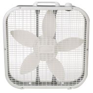 Lasko Cool Colors 20" Box Fan with 3-Speeds, B20200, White