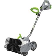 Earthwise SN74016 40 Volt Lithium Ion Cordless 16" Snow Shovel with Brushless Motor (Battery and Charger Included)