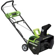 Earthwise SN74018 40-Volt Lithium Ion Cordless Brushless Motor 18" Snow Thrower with LED Lights