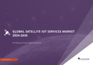 Number of satellites usable for IoT connectivity to grow 150%