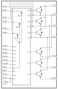 Infineon IM12BxxxC1 IGBT bridge block