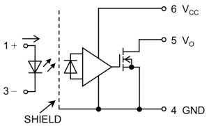 Toshiba high-speed industrial photo-coupler