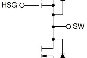 Vishay SiZF4800LDT dual mosfet cct