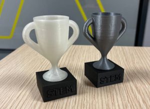 Xaar 3D printed education trophy