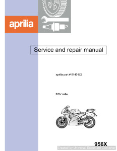 Aprilia RSV Mille 2000 Maintenance Manual