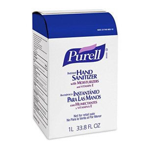 PURELL® GOJ215608, Instant Hand Sanitizer Refill, 1 Each, Clear, 33.8 fl oz (1000 mL)