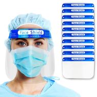 10 Safety Full Face Shields Reusable Washable Protection Cover Mask Anti-Splash